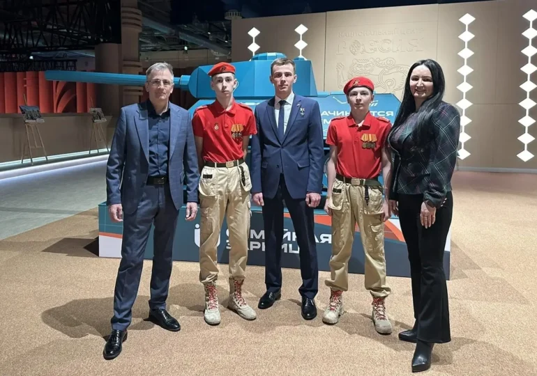 Самарская семья приняла участие в открытии «Семейной зарницы» в Москве