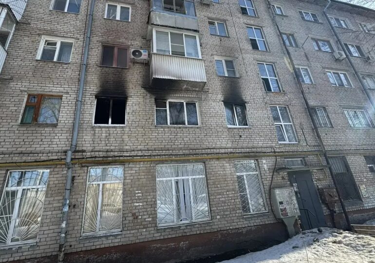 На пожаре в Советском районе Самары спасли шесть человек