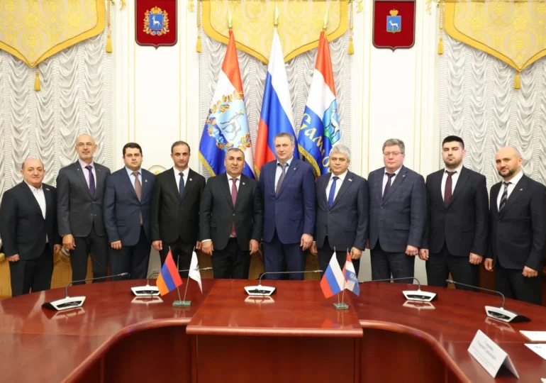 В Самаре принимают делегацию из Армении