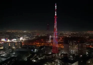 В 10-летний юбилей Росгвардии на самарской телебашне зажжется праздничная иллюминация