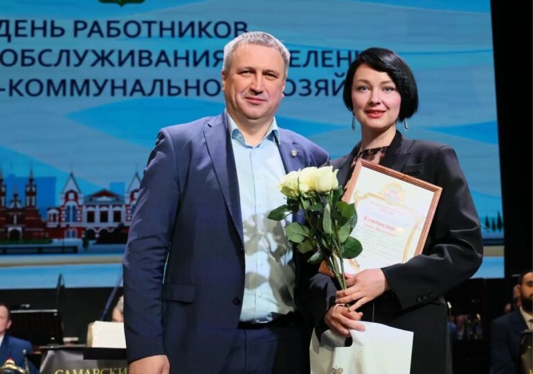 Глава Самары Иван Носков поздравил сотрудников ЖКХ с профессиональным праздником