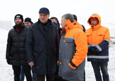 Иван Носков проверил строительство новой дороги в Куйбышевском районе Самары