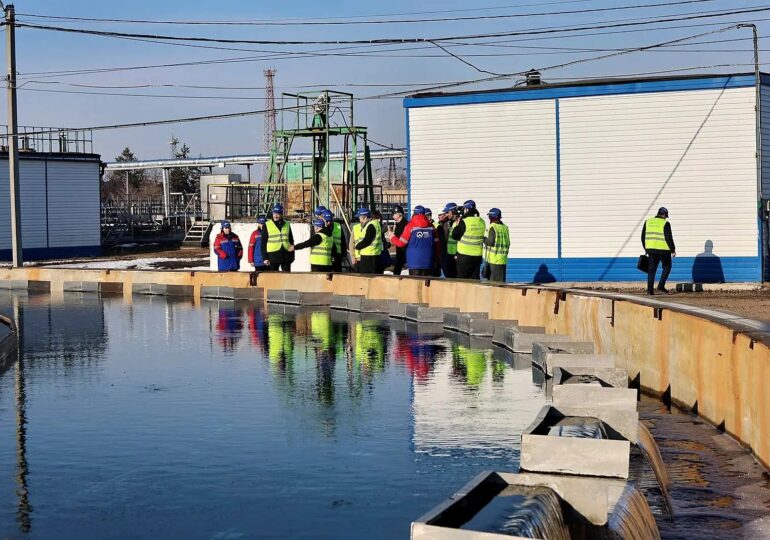 Делегация из Армении посетила городские канализационные очистные сооружения Самары