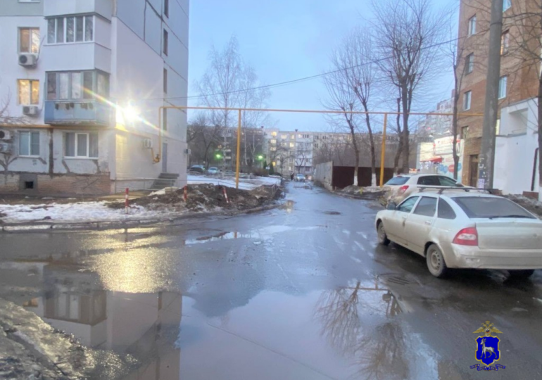 В Самаре водитель легковушки сбил ребенка