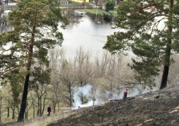 В Самарской области локализовали пожар у Грушинской поляны