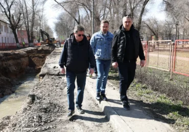 В Самаре завершают замену участка главного Безымянного коллектора