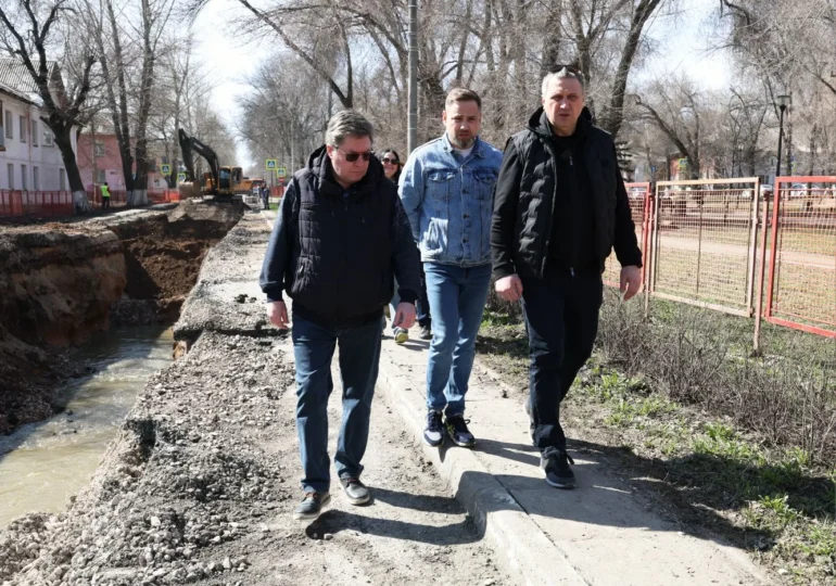 В Самаре завершают замену участка главного Безымянного коллектора