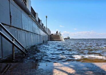 Уровень воды в Волге в границах Самары начинает снижаться