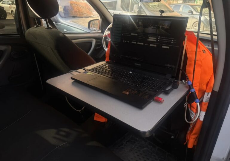 На дорогах Самары работает передвижная лаборатория «Трасса»