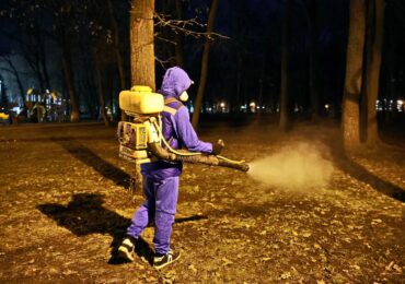 Самарские парки обрабатывают от клещей