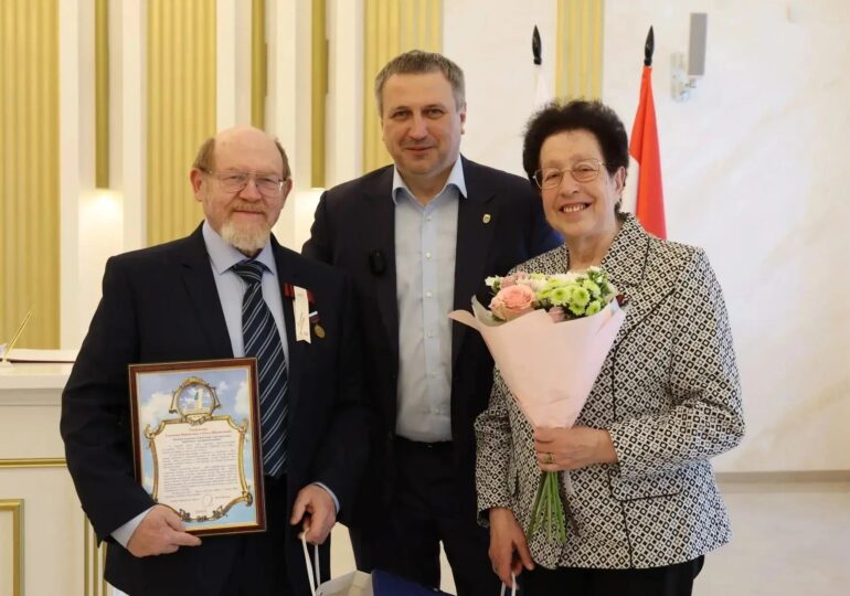 В Самаре поздравили супружеские пары, отметившие «золотые» свадьбы