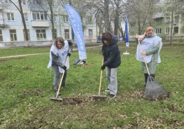 В Самаре провели средник в сквере у поликлиники №13