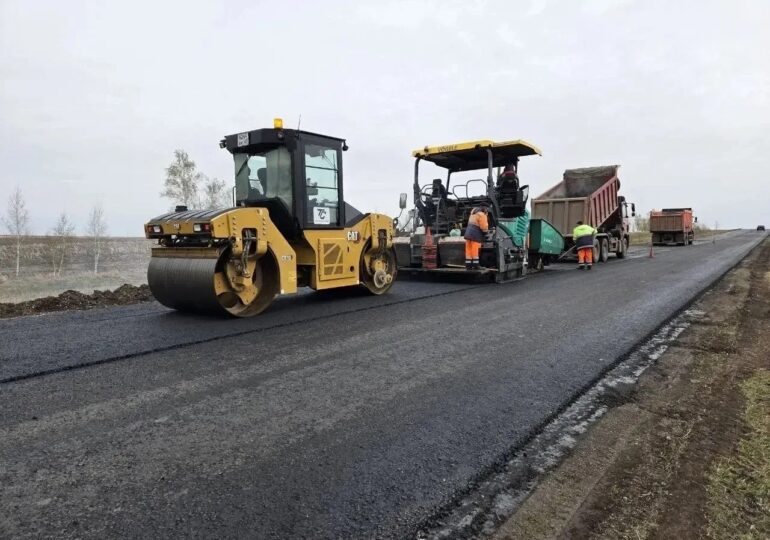 В Самарской области начали ремонтировать дорогу школьного маршрута