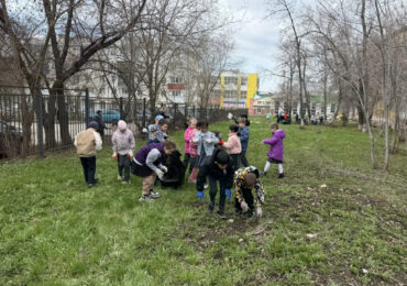 В самарской школе №167 завершился месячник по благоустройству