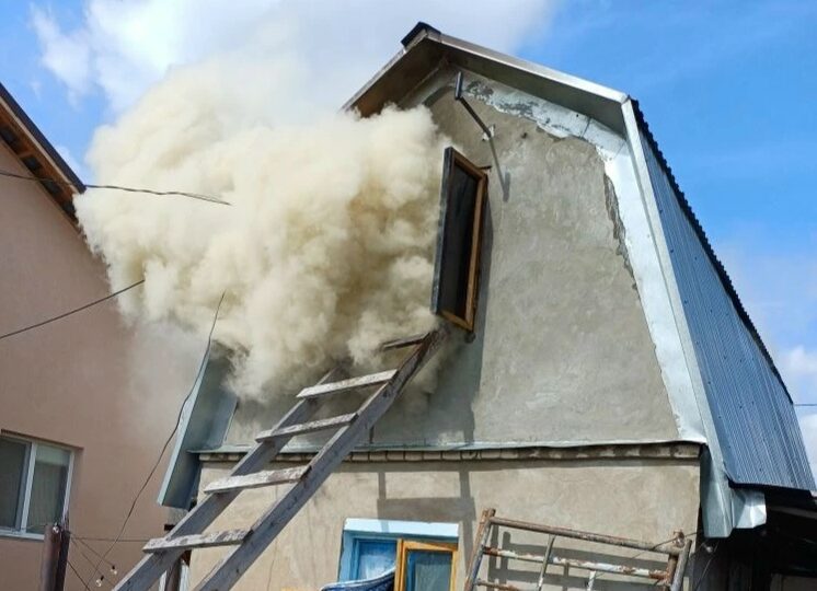 В Самарской области потушили пожар в частном доме