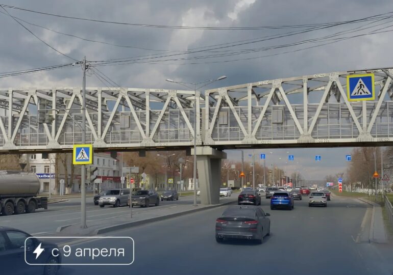 В Самаре с 9 апреля на Московском шоссе закроют переход-дублер