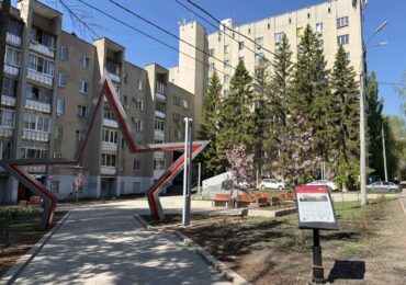В Самаре высадили деревья в сквере Чудайкина