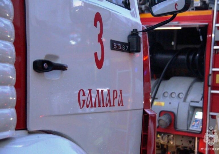 В Красноглинском районе Самары при пожаре пострадали три человека