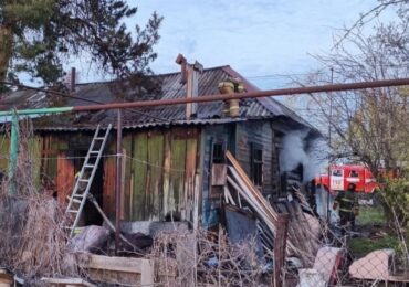 В Самарской области потушили пожар в частном доме