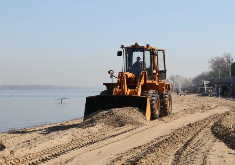 В Самару завезут 29,5 тыс. т песка для пляжей