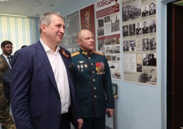 Глава Самары Иван Носков посетил музей школы №174