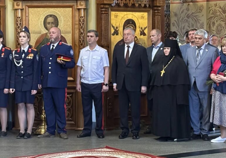 В Иверском женском монастыре состоялись мероприятия, посвященные Дню Самарского знамени