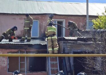 В Самарской области потушили пожар в частном доме