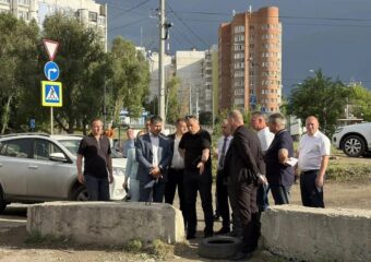 Глава Самары Иван Носков осмотрел Солнечную