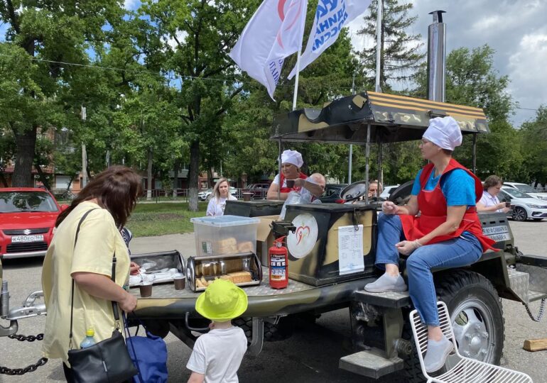 В Самаре проводят акцию «Русская каша — наша сила»