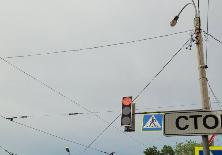 В Самаре временно отключили светофор на Московском шоссе