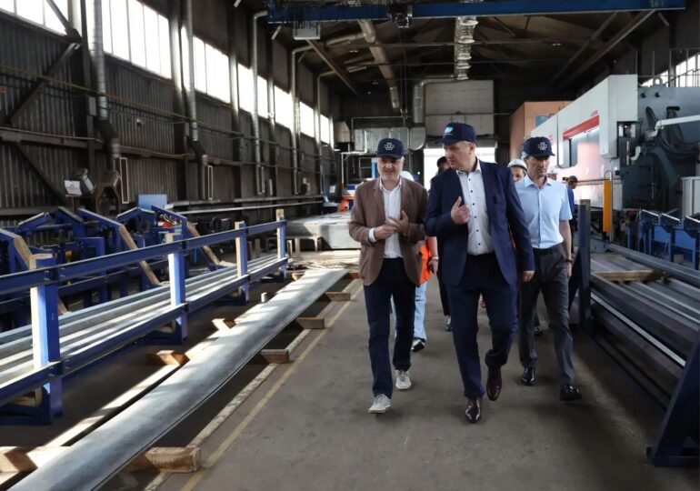 Иван Носков посетил самарский завод «Продмаш»