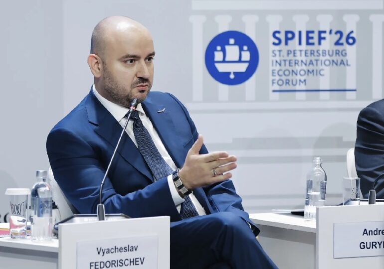 Губернатор Вячеслав Федорищев принял участие в сессии «Химия – энергия жизни» на ПМЭФ
