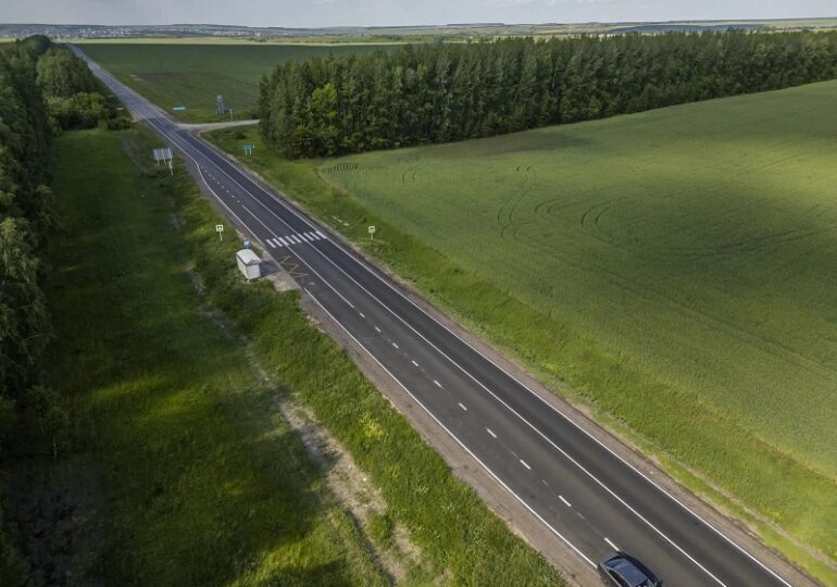 В Шенталинском районе отремонтировали 5,4 км трассы «Шентала — Азеево»