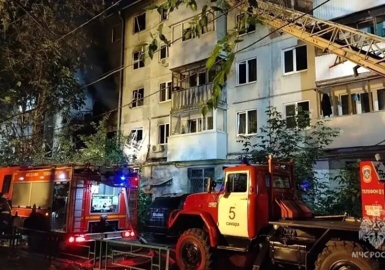 В Самаре на месте пожара на 22 Партсъезда проведут выездное заседание оперативного штаба