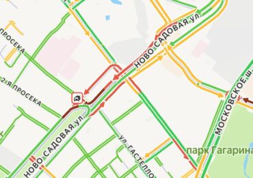 В Самаре на Ново-Садовой образовалась сильная пробка