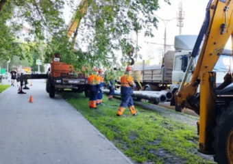 В Кировском районе Самары ликвидировали засор коллектора