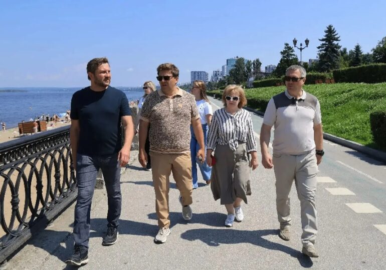Глава Самары Иван Носков проверил работу городских пляжей