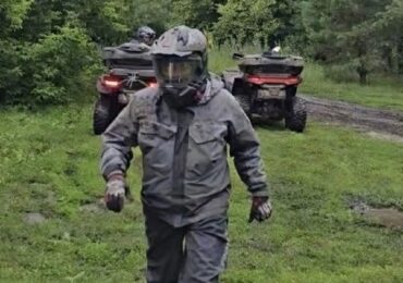 В Рачейских скалах пресекли незаконное ралли квадроциклистов