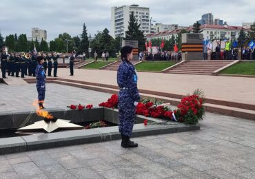 День памяти ветеранов боевых действий отметили на площади Славы