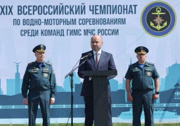В Самарской области проводят чемпионат по водно-моторным соревнованиям