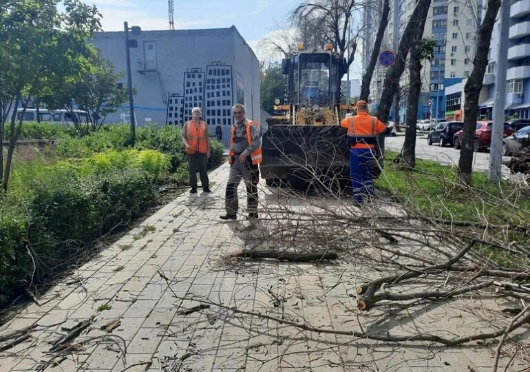 В Самаре ликвидировали последствия непогоды