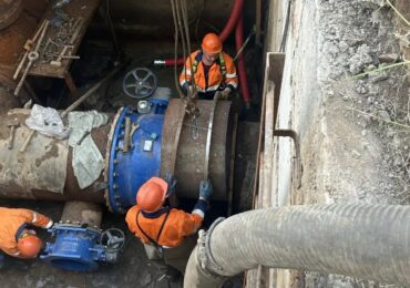 В Самаре заменили затворы на насосно-фильтровальной станции