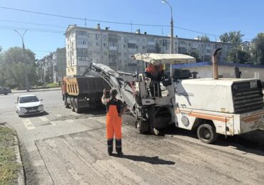 В Самаре продолжают ремонтировать улицу Энтузиастов