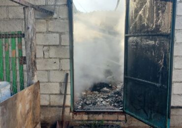 В Самарской области сгорел гараж с автомобилем