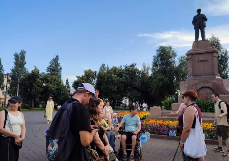 В Самаре в тестовом режиме проводят экскурсию для инвалидов