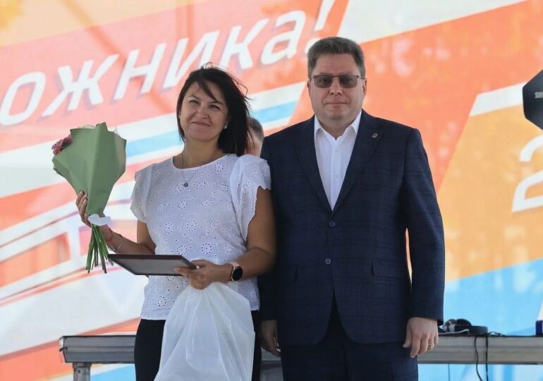 В Самаре поздравили сотрудников отрасли железнодорожного транспорта