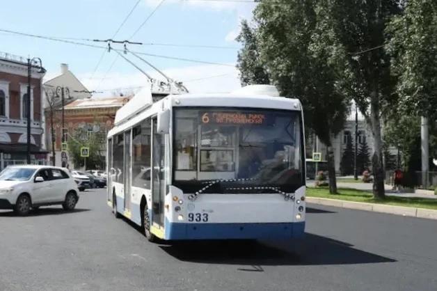 В Самаре изменили схему движения троллейбусов
