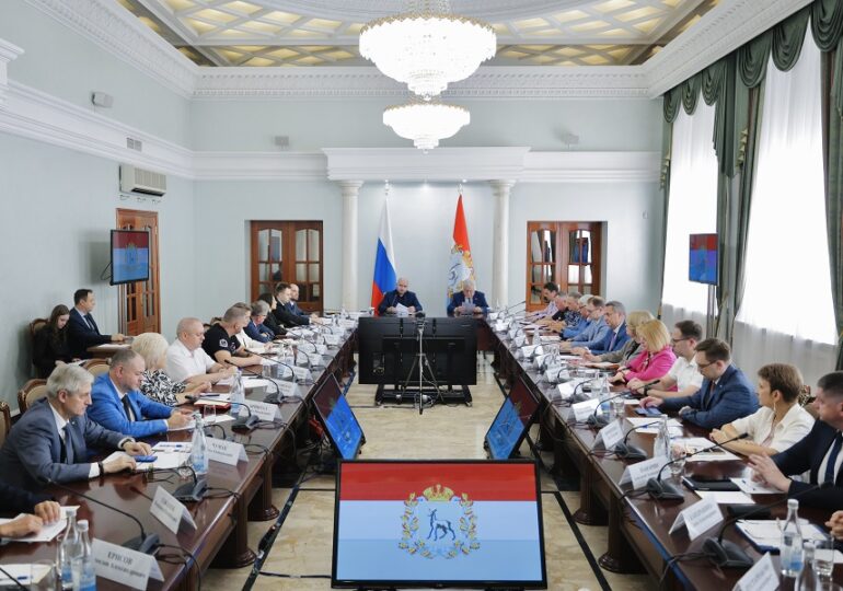 Губернатор Вячеслав Федорищев принял участие в расширенном заседании Совета ректоров вузов