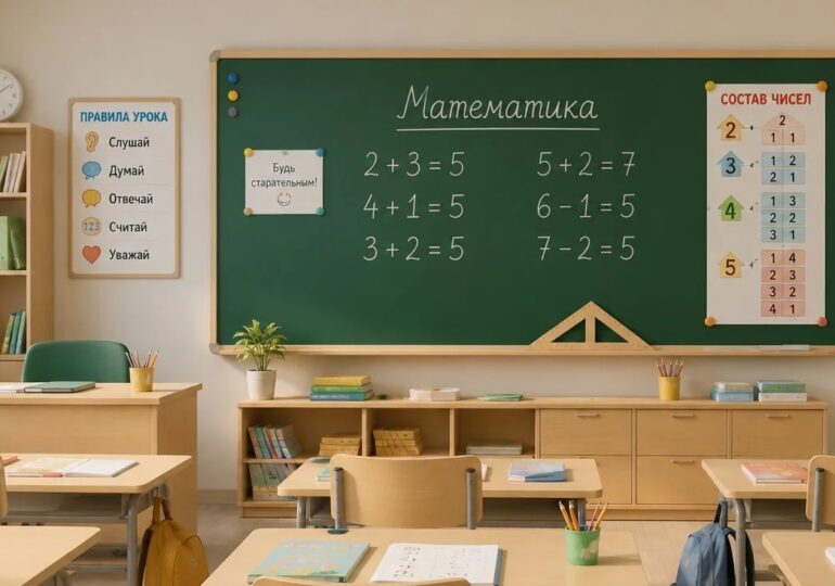 Математика оказалась самым сложным предметом в начальной школе