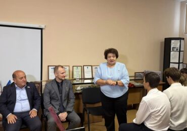 В самарской школе №161 состоялся урок мужества